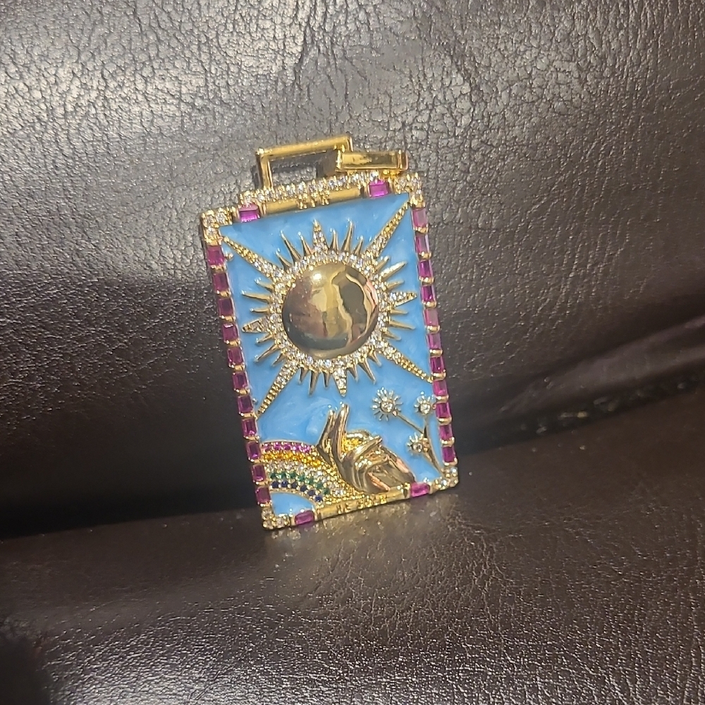 Colorful Celestial Pendant